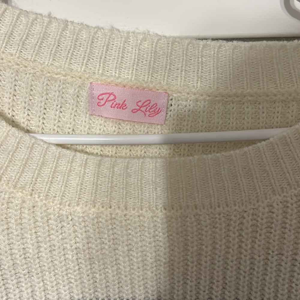 Striped multicolored sweater - Picture 2 of 3